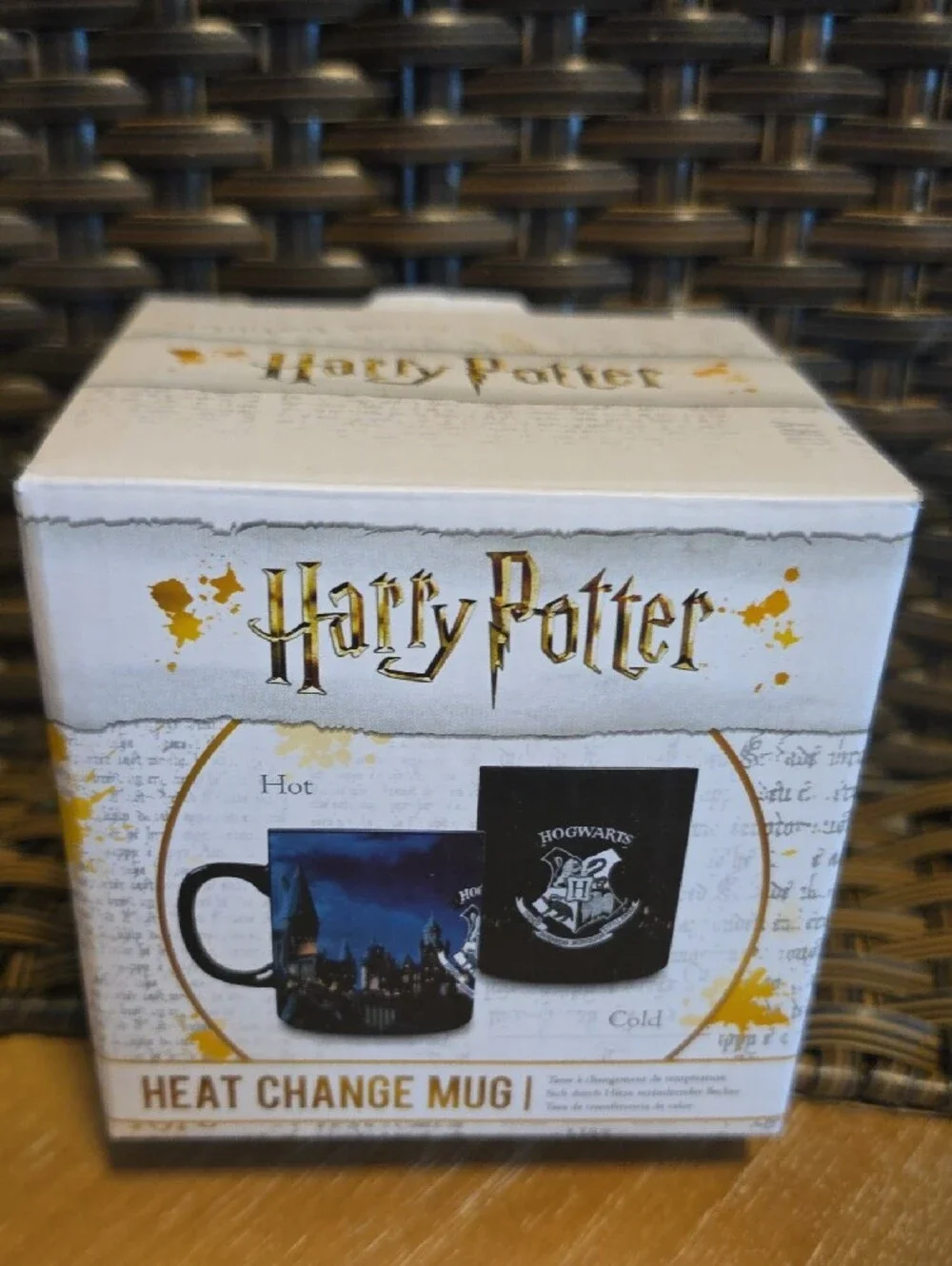 Harry Potter Hogwarts Heat Change Mug - Black New In The Box
